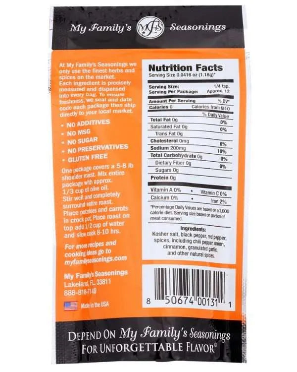 My Family's Pork Seasoning, 1.8 oz.