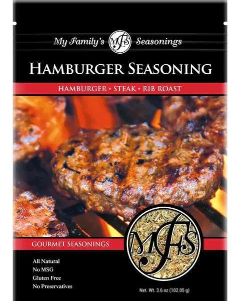 3.6 oz My Family’s Hamburger Seasoning