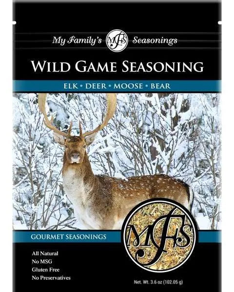 3.6 oz My Family's Wild Game Beef