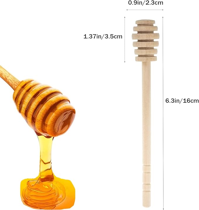 Wooden Honey Comb Stick