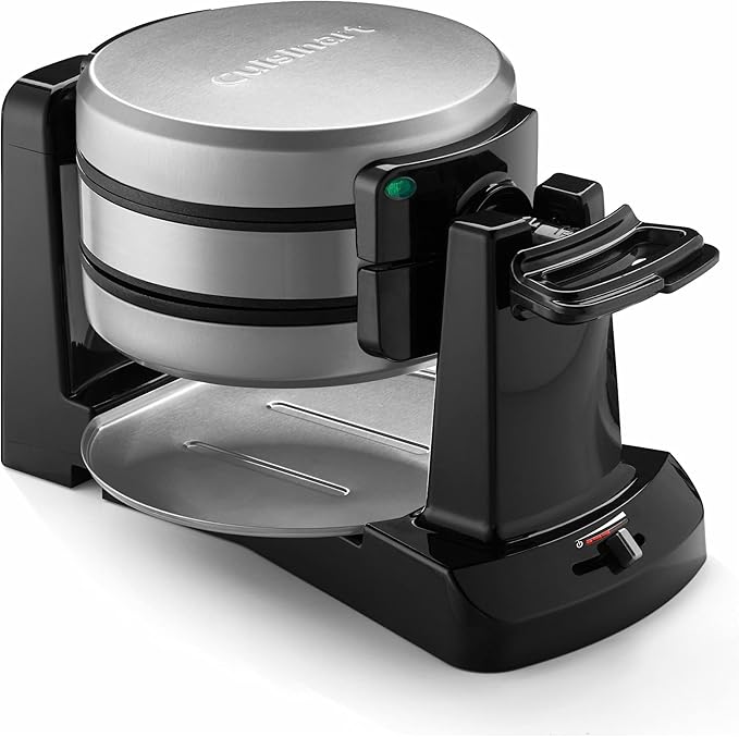 Double Flip Belgian Waffle Maker