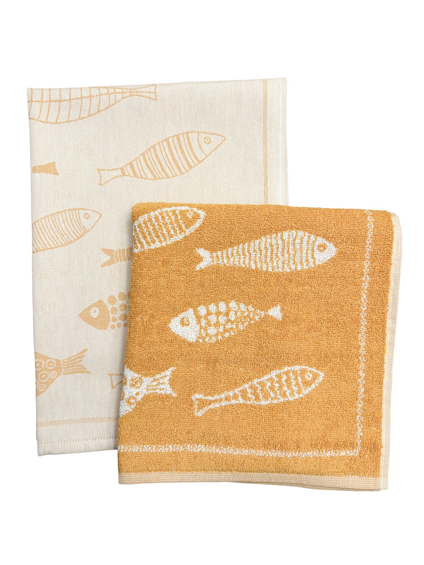 Coastal Fish Kitchen Towels
