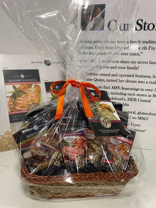 My Family's Seasonings Gift Basket