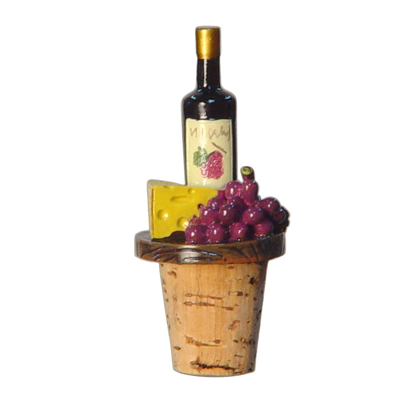 Resin Red Wine Bottle Stopper