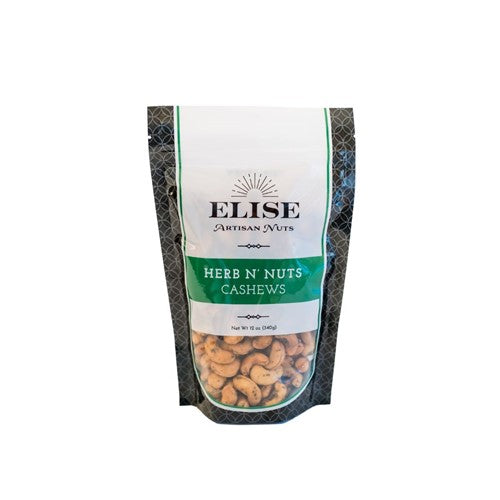 Herb N' Nuts Cashews, 12 oz.
