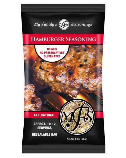 1.8 oz My Family's Hamburger Seasoning