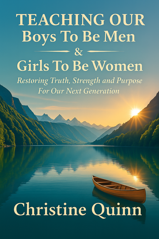 Pre-Sale Teaching Our Boys To Be Men & Girls To Be Women