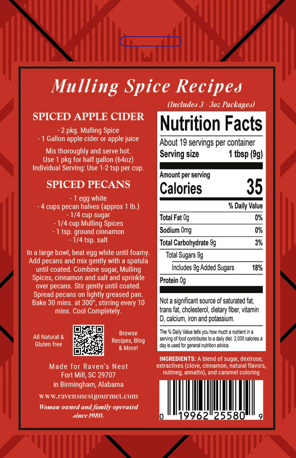 Holiday Mulling Spice Gift Box