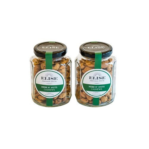Herb N' Nuts Cashews, 6 oz.